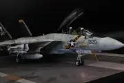 Tamiya 1/48 US Navy F-14A Tomcat Model Plane Assembled Painted Display
