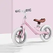 Balance Bike Tricycle Trike Children's Balance Bike, Children's Outdoor Yo-yo Beginners Without Pedal Training Two-Wheeled Bicycle Ultra-Light EVA Foam Wheel, 2-6 Years Old, 4 Colors (Color : Pink)