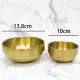 【首爾先生mrseoul】韓國 SUS 304 不鏽鋼金碗 13.8cm (大)/10cm (小) 金色飯碗 雙層隔熱(290元)