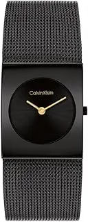 [Calvin Klein] CK Pulse IP Black Steel Black Dial Women's Watch