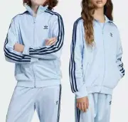 Adidas Kids Adicolor Firebird Track Jacket - Clear Sky Blue - Youth XL - NWT