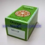 100 DCX1F PORTABLE BABYLOCK SIMPLICITY HOME SERGER OVERLOCK NEEDLES - ORANGE