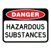 Danger Sign - Hazardous Substances