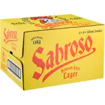 Sabroso Mexican Lager Bottle 330mL