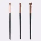 Compact Eyebrow Brush Small Portable Blade Eyeliner Set for Brow Contouring 3
