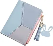 [LIFKOME] Retro Change Pouch Short Wallet Multi-Position Organ Bag Vertical Zipper Lady's Purse