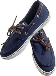 FOCO NFL Team Men Canvas Boat Shoes