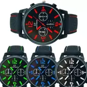 Casual Quartz Men Military Watches Stainless Steel Analog Sport Cool Wrist Watch