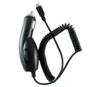 Micro USB Car Charger w LED for LG L20 Phone Accessory