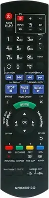 N2QAYB001040 Replaced Remote fit for PANASONIC 3D BLU-RAY DISC Player DMR-BWT450