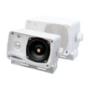 Pyle PLMR24 200-Watt 3.5in 3-Way Speaker System - White