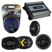 Fits Cadillac Catera 1997-2001 Speaker Upgrade Kicker DSC65 DSC693 HA-A400.4 Amp