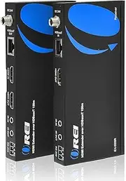 HDBaseT HDMI Extender Over Cat5e/6 Ethernet LAN Cable - Up to 500 Feet - IR, HDMI Loop-Out, RS-232, PoC, HDMI Balun (EX-500IR)