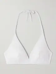 [Eres] Eres - Les Essentiels Gang Triangle Bikini Top - White - FR 46 FR 46 White