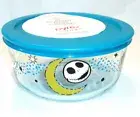 NWT DISNEY NIGHTMARE BEFORE CHRISTMAS HOLIDAY PYREX GLASS CONTAINER BOWL w/LID