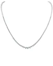 14K 4.96 ct. tw. Diamond Necklace