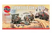 Airfix 25PDR Field Gun & Quad 1:76 - Model Kit