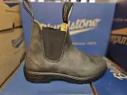 587 Blundstone Chelsea Boots Leather Line In Rustic Black for Men's NEW IN BOX