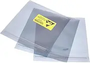 uxcell Anti Static Bags Shielding Bag 50pcs 5.5x6inch(14x15cm) Resealable with Labels for Hard Drive HDD SSD PCB Board