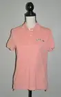 NWT Lacoste x Peanuts Women's Polo Shirt Sz 36 4 Snoopy Tennis Pink Salmon Small