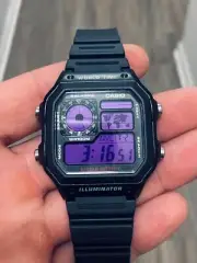 casio ae1200wh color screen mod Purple