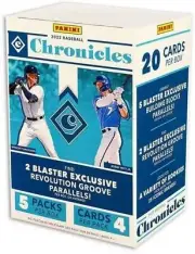 2022 Panini Chronicles Baseball Blaster 20 Box Case