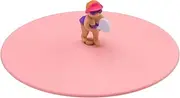 [Lurch] Mein Deckel Beach Friends Tina Tennis - Unique Silicone Lids for Jars, BPA-Free, Dishwasher Safe, Reusable, Silicone