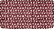 Scotland Buffalo Plaid Tartan Check Snowflakes Merry Christmas Toddler Bed Sheet Travel Washable Cot Sheet for Travel Baby Bed for Kids Travel Mattress 50'' x 25'' (Sheet,Bed Not Included)