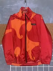 Adidas Marimekko Floral Orange Womens RDY.RAIN Jacket size XS 40"