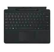 Microsoft Surface Pro 8/9/X/10/11 Business Signature Mechanical Backlit Key Large Type cover Keyboard Black with Slim Pen 8X8-00015
