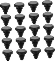 FOYTOKI 20 Pack of Conical Rubber Plugs High Temperature Silicone Sealing Caps for Holes Prevent Collisions Extend Life