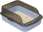 Cat Litter Tray, Cat Litter Tray Leak-Proof, Uncovered Litter Box, Open Hygienic Control Cat Box, Easy Clean Cat, Facade Litter Box for Home, Indoor Uses, Animals D