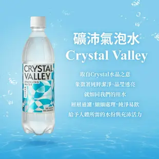 Crystal Valley礦沛氣泡水 585ml 超取限10瓶【金興發】