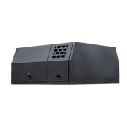 1600mm Black Aluminium Canopy Dog Box Dual Cab Toolbox Flat Alloy Black