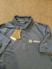 Travis Mathew Golf Shirt Mens M New With Tags MOOV Company Logo