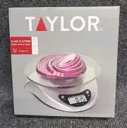 New Taylor Glass Platform Digital Kitchen Scale