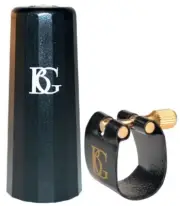 BG Alto Sax Flex Ligature with cap - LFA Made in France