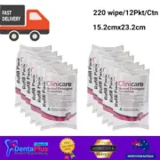 Neutral Detergent Wipe Refill (Clinicare)(15.2cmx23.2cm) - 220wipe/12pkt/ctn.