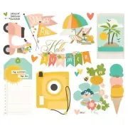 Summer Snapshots Bits & Pieces Die-Cuts 15/Pkg-Big