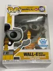 Disney Pixar Wall-E Hubcap 1120 Funko Shop Exclusive Pop Vinyl + Pop Protector
