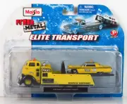 Maisto Fresh Metal Elite Transport COE Flatbed Taxi 1965 Cadillac DeVille 1:64