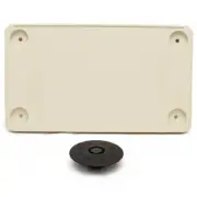 Detmar Boat Rectangular Table Top | W/ Bracket Ivory Plastic