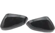 Gloss Black Side Rearview Mirror Cover Caps N29R_RB Compatible With Volvo S60 V60 V40