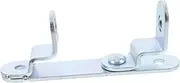 BUGUUYO Door Latch Hasp Retainer Trailers The Tow Trailer Hasp Lock Cargo Trailer Door Hasp Lock Handle Keeper Enclosed Trailer Door Latch Lock Latch Keeper Silver Stainless Steel