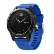 Silicone Sport Band Strap For Garmin Fenix 5 Sky Blue