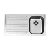 Clark Monaco Single Right Hand End Bowl Sink with No Tap Hole