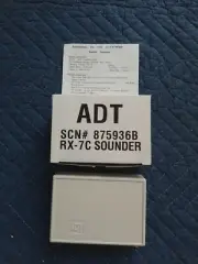 ADT HONEYWELL RX-7C Indoor Sounder Alarm Security System Siren 875936B Home Loud