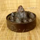 Coil Incense Burner Mountain Censer Decor Decorative Alloy Incense Burner Holder