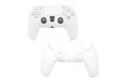 Silicone Protective Case for Sony Play Station PS5 Controller Skin Protective Case-White