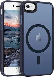 BENTOBEN Case for iPhone 7/8/SE(2020)/SE(2022), Magnetic Case Compatible with MagSafe, Translucent Matte Slim Shockproof Women Men Protective Case Cover for iPhone 7/8/SE(2020)/SE(2022), Blue